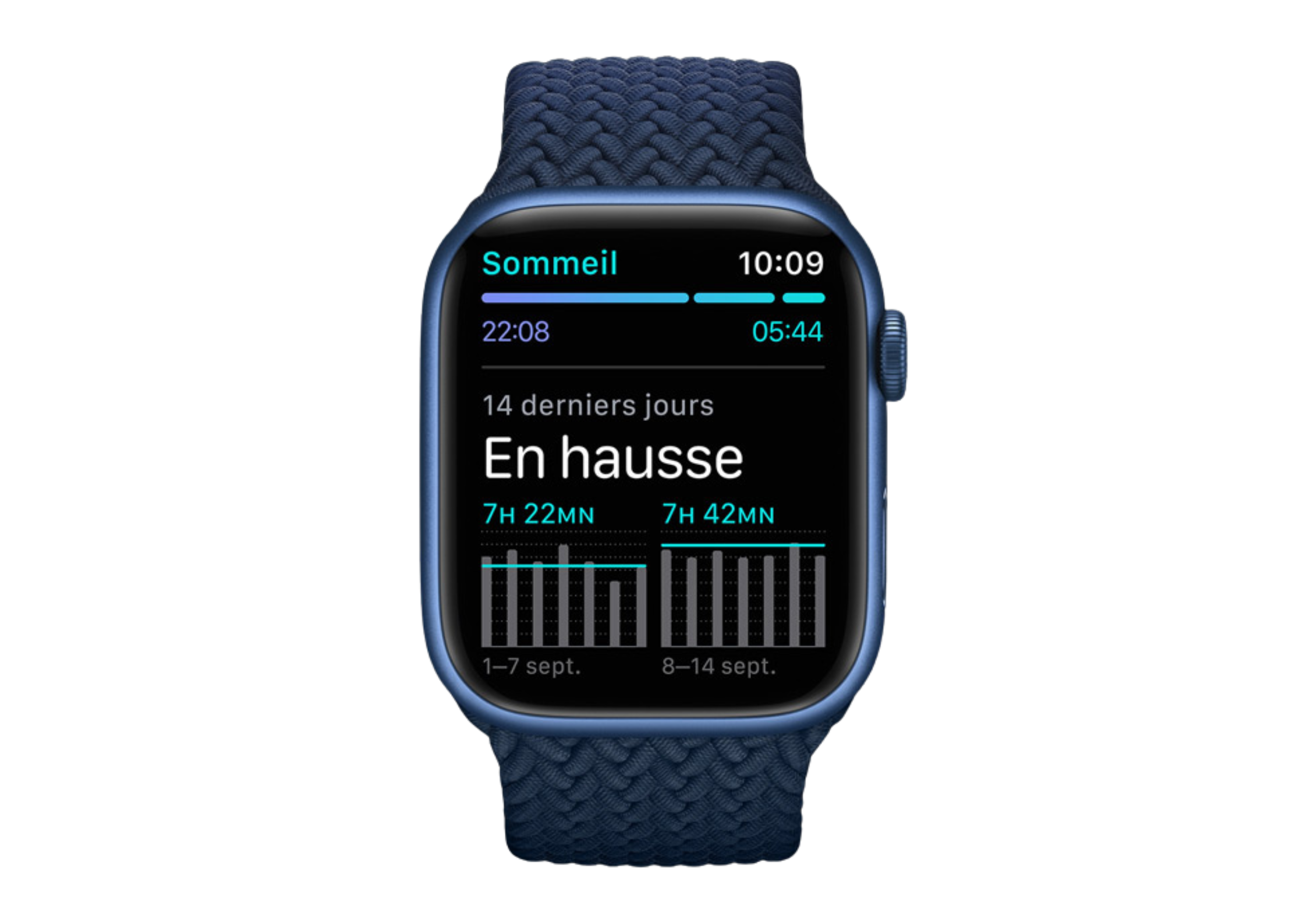 apple watch serie 7 suivi du sommeil
